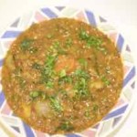 hearty lentil soup w kale
