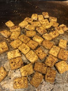 Almond Crusted Tofu