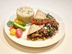 Chipotle Tempeh with Black Beans and Vegetables Recipe