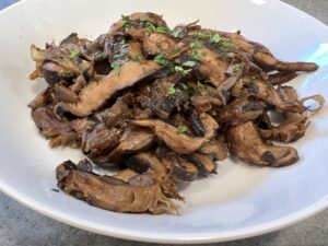 Sautéed Mushrooms with Onions and Sherry Recipe