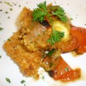 Visit: Corn Encrusted Tofu Medallions with Fire Roasted Heirloom Tomatoes and Jalapeño Peppers Image for Corn Encrusted Tofu Medallions with Fire Roasted Heirloom Tomatoes and Jalapeño Peppers