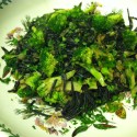 Visit: Recipe: Black Rice Pasta with Broccoli in Garlic Sauce Image for Recipe: Black Rice Pasta with Broccoli in Garlic Sauce