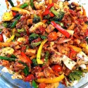Image for Recipe: Mediterranean Tempeh with Vegetables