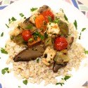 Image for Recipe: Tofu Rhubarb Ratatouille