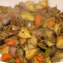 Image for Recipe: Eggplant Potato Subjee