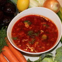 Visit: Recipe: Vegetarian Borscht Image for Recipe: Vegetarian Borscht