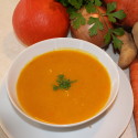 Visit: Recipe: Roasted Pumpkin Soup Image for Recipe: Roasted Pumpkin Soup