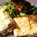 Visit: Recipe: Kale and Swiss Chard Cheese Pie Image for Recipe: Kale and Swiss Chard Cheese Pie