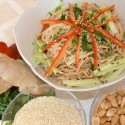 Image for Recipe: Spicy Brown Rice Sesame Noodles