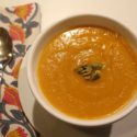 Visit: Roasted Long Island Cheese Pumpkin Soup Image for Roasted Long Island Cheese Pumpkin Soup