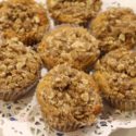 Image for Banana Muffins with Crumb Topping, Gluten-free and Vegan