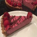 Visit: Raspberry Cheesecake with Chocolate Drizzle Image for Raspberry Cheesecake with Chocolate Drizzle