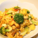 Image for Coconut Curry Tempeh and Vegetables with Rice Noodles
