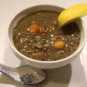 Image for Mushroom, Lentil and Farro Soup