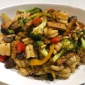 Visit: Sfoglini Pasta Primavera with Tofu, Mushrooms and Broccoli Image for Sfoglini Pasta Primavera with Tofu, Mushrooms and Broccoli
