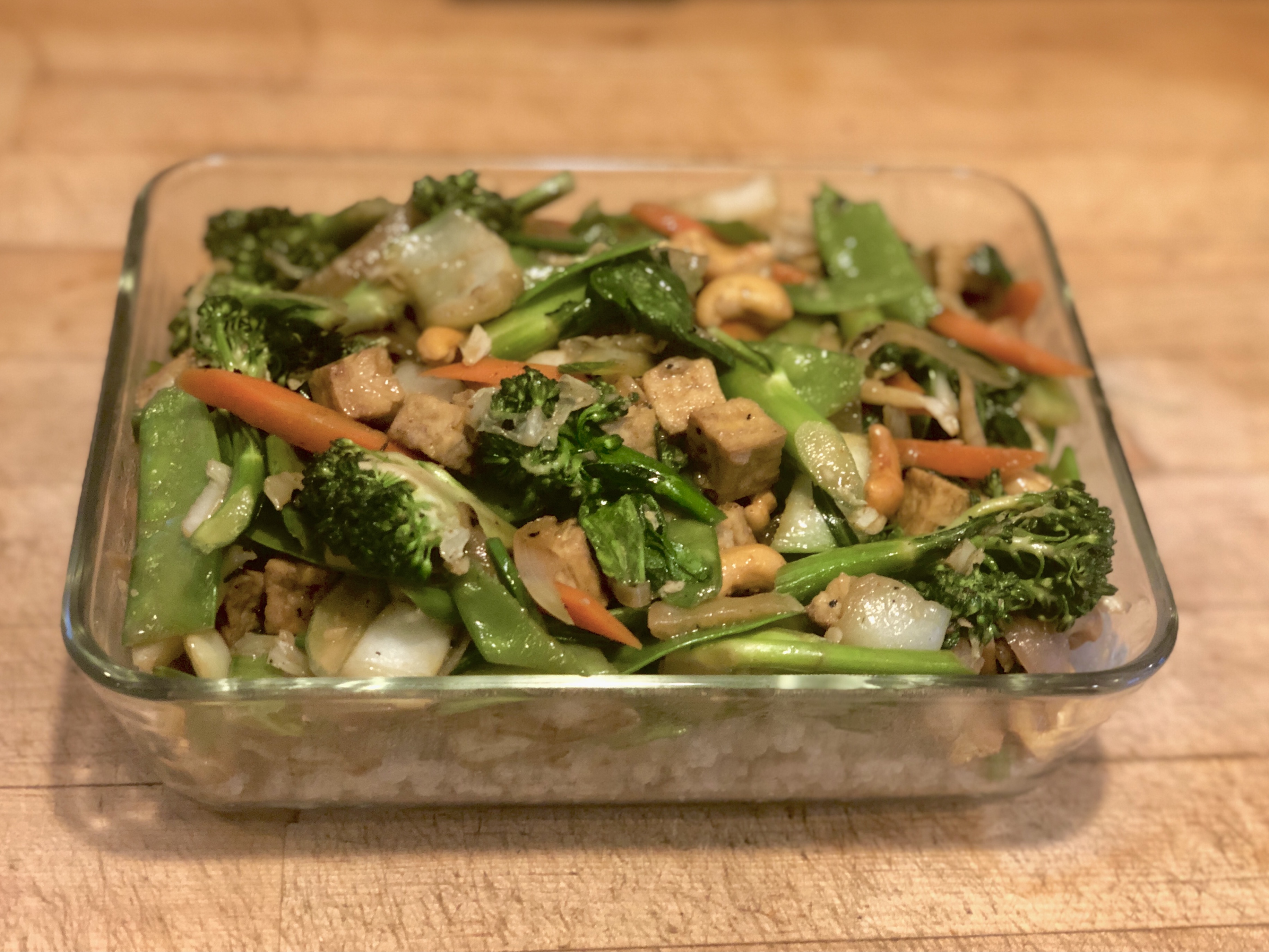 Crispy Tofu with Asian Stir Fry - iEatGreen - iEatGreen - Healthy