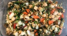 Asian Stir Fry with Tofu and Peanuts Recipe
